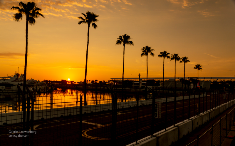 This is sunrise at the track on race day. Sunrise. So early. At this point I had already been there an hour.